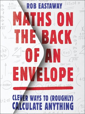 cover image of Maths on the Back of an Envelope